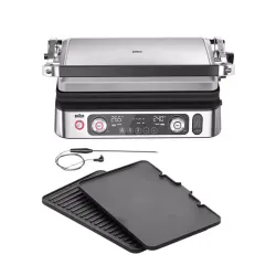 Braun Griglia a contatto MultiGrill 9 Pro CG 9160 Nero/Acciaio inox CG9160