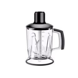 Braun Tritatutto MQS 601/Accessorio per minipimer (1,25 l) Nero MQS601BK