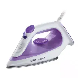Braun TexStyle 1 Steam Iron SI 1080 Violet/white 12710001-SI1080VI