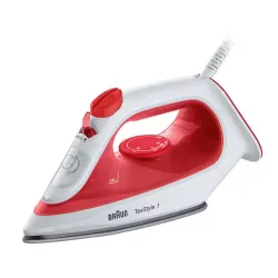 Braun Ferro da stiro a vapore TexStyle 1 SI 1019 rosso/bianco 12710000-SI1019RD