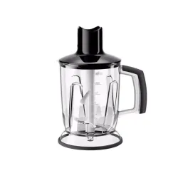 Braun Tritatutto MQ 40/Accessorio per minipimer (1,25 l) Nero MQ40BK