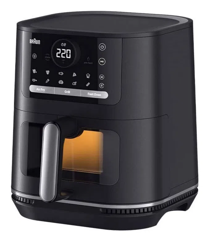 Braun HF 5075 Singolo Indipendente 2000 W Friggitrice ad aria calda Nero, Grigio — 2