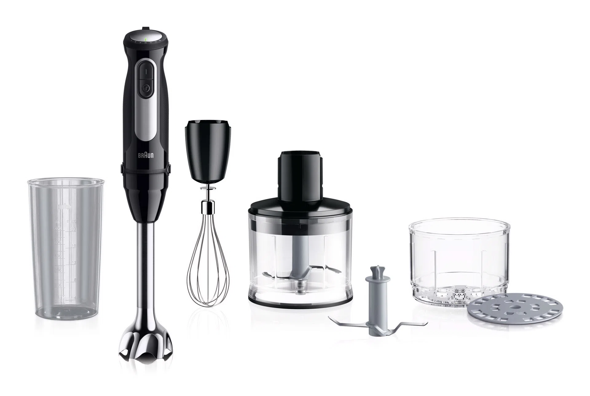Braun MultiQuick 5 MQ55.254MBK 0,5 L Frullatore ad immersione 1000 W Nero, Acciaio inox — 2
