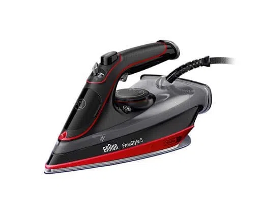 Braun SI 5057 RD Ferro a vapore Ceramica 2700 W Nero, Rosso — 2