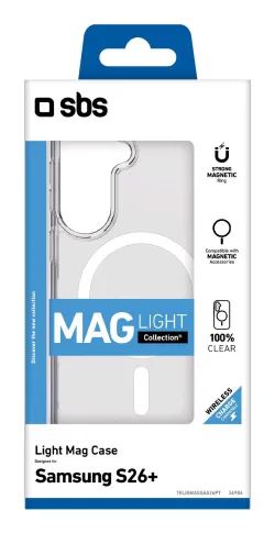 SBS TELIGMAGSAS26PT custodia per cellulare 17 cm (6.7") Cover Trasparente