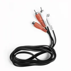 Ekon ECA2RCA18MF cavo audio 1,8 m 2 x RCA Nero