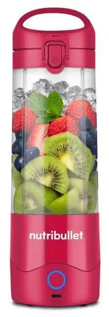 NutriBullet Portable – Mini Frullatore Compatto e Portatile, Ricaricabile USB-C, Smoothie Maker, Magenta (NBP003MA)