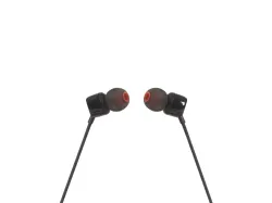 JBL Tune 110, Intra-auricolari con cavo, con comando/microfono, Nero