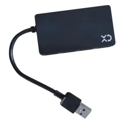 XD Enjoy XDH103 hub di interfaccia USB 3.2 Gen 1 (3.1 Gen 1) Type-A 5000 Mbit/s Nero