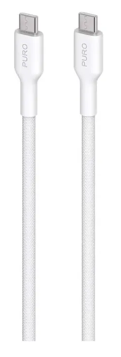 PURO PUCUSBCUSBCFABK4WHI cavo USB USB 2.0 1,2 m USB C 0,48 Gbit/s Bianco