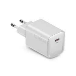 GaN wall charger 1x type-C 65W, white