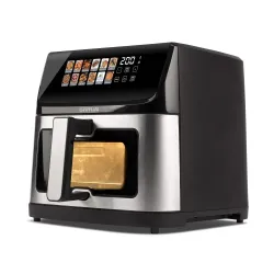 G3 Ferrari Friggisano 10 e Lode Singolo 10 L Indipendente 2300 W Friggitrice ad aria calda Nero, Acciaio inox