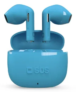 SBS Go Pods Auricolare True Wireless Stereo (TWS) In-ear Musica e Chiamate USB tipo-C Bluetooth Blu