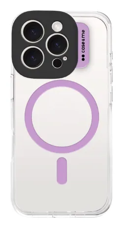 Case & Me CMCOVCASIP1661PP custodia per cellulare 16 cm (6.3") Cover Rosa, Trasparente