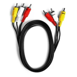 Ekon ECV3RCA15MM cavo video composito 1,5 m RCA Nero
