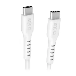 SBS TECABLE3MTCC240W cavo USB USB 2.0 3 m USB C 0,48 Gbit/s 240 W Bianco