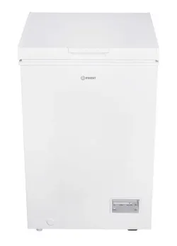 Indesit INCF 984 E Congelatore orizzontale a libera installazione, Statico , 55 cm, Classe E, Bianco, 40 db, h 85cm