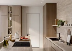 Smeg KBSF02WH posata da cucina e set di coltelli 6 pz Ceppo per coltelli con fessure