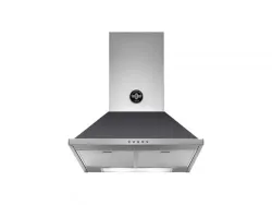 Bertazzoni La Germania KPL60PLAG1NEA cappa aspirante Cappa aspirante a parete Nero 600 m³/h