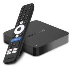 Thomson Streaming Box Nero 4K Ultra HD 32 GB Wi-Fi Collegamento ethernet LAN