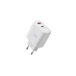 XD Enjoy XDHTV65 Caricabatterie per dispositivi mobili Telefono cellulare, Smartphone Bianco AC Ricarica rapida Interno