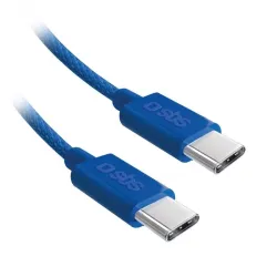 SBS TECABLETISSUETCCB cavo USB USB 2.0 1,5 m USB C 0,48 Gbit/s 60 W Blu