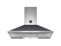 Bertazzoni La Germania KPL90PLAG1NEA cappa aspirante Cappa aspirante a parete Nero 600 m³/h