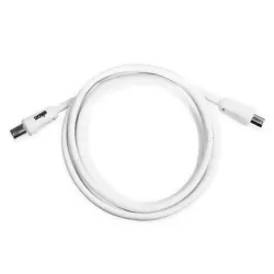 Ekon ECANX18MFW cavo coassiale 1,8 m 9.5 mm Bianco