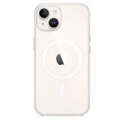 Apple iPhone 14 Custodia Trasparente con Magsafe Trasparente Prodotto Originale