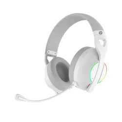 HP DHE-8003U Auricolare Cablato A Padiglione Gaming Bianco