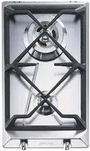 Smeg SRV532GH3 piano cottura Acciaio inossidabile Da incasso Gas 2 Fornello(i)