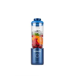NutriBullet Flex – Mini Frullatore Compatto e Portatile, Ricaricabile USB-C, Smoothie Maker To Go, Blu (NBP013BL)