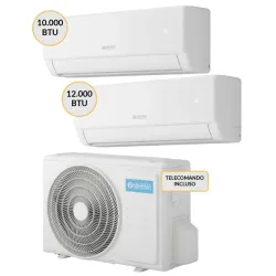 Olimpia Splendid Condizionatore DUAL split Inverter 10000+12000 btu Wi-Fi OSCAAMH14EI + OSSAAQH10EI + OSSAAQH12EI Climatizzatore Fisso