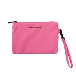 Case & Me CMFABRICMINISLEEVEP borsa da bagno e beauty case Tessuto Rosa