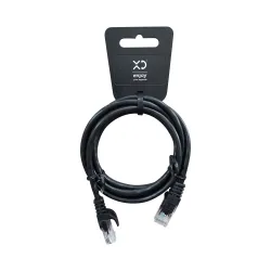 XD Enjoy XDLAN15 cavo di rete Nero 1,5 m Cat6