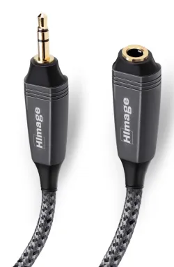 HIMAGE HIAJACK35M15MFG cavo audio 1,5 m 3.5mm Nero, Grigio