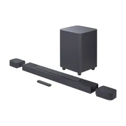 JBL BAR 800 Soundbar 5.1.2 canali true wireless con canali surround con batteria ricaricabile 720W, Nero
