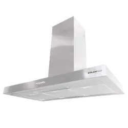 Glem Gas GHB986IXA cappa aspirante Cappa aspirante a parete Acciaio inox 679 m³/h