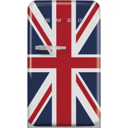 Smeg FAB10RDUJ6 monoporta Libera installazione 122 L Blu, Rosso, Bianco