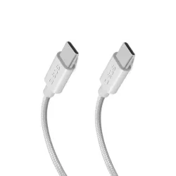 SBS TECABLETISSUETCC240G cavo USB USB 3.2 Gen 2 (3.1 Gen 2) 2 m USB C 10 Gbit/s 240 W Grigio
