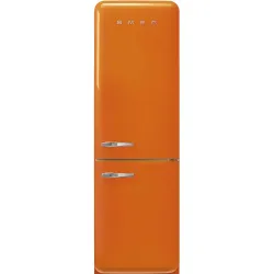 Smeg FAB32ROR6 frigorifero con congelatore Libera installazione 331 L Arancione Made in Italy
