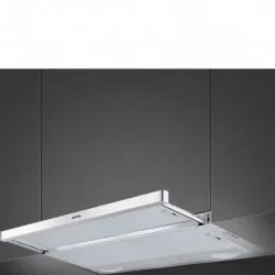 Smeg KSET91E2 cappa aspirante Semintegrato (semincassato) Argento 310 m³/h