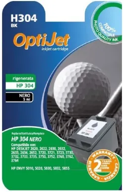 Ferrania OptiJet cartuccia d'inchiostro 1 pz Compatibile Nero compatibile HP304