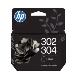 HP Cartuccia di inchiostro nero originale 302/304