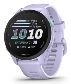 Garmin Forerunner 70 3,05 cm (1.2") AMOLED 43 mm Digitale 390 x 390 Pixel Touch screen Lavanda GPS (satellitare)
