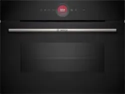 Bosch Serie 8 CMG7241B2 Forno combinato con microonde 45cm Nero