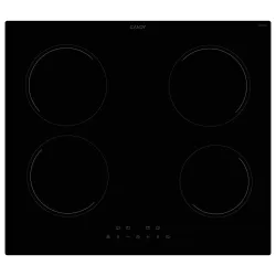 Candy Idea CII647CCAR Nero Da incasso 60 cm Piano cottura a induzione 4 Fornello(i)