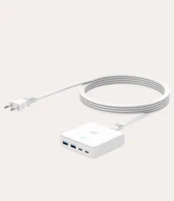 Tucano MADEGA65EUW Caricabatterie per dispositivi mobili Universale Bianco AC Ricarica rapida Interno