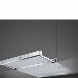 Smeg KSET61E2 cappa aspirante Semintegrato (semincassato) Argento 310 m³/h