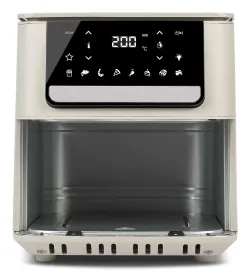 Girmi Friggitrice ad Aria 1700W 6,5 Litri con finestra Digitale e con Ricettario ECOFRIT CRISP INCANTO